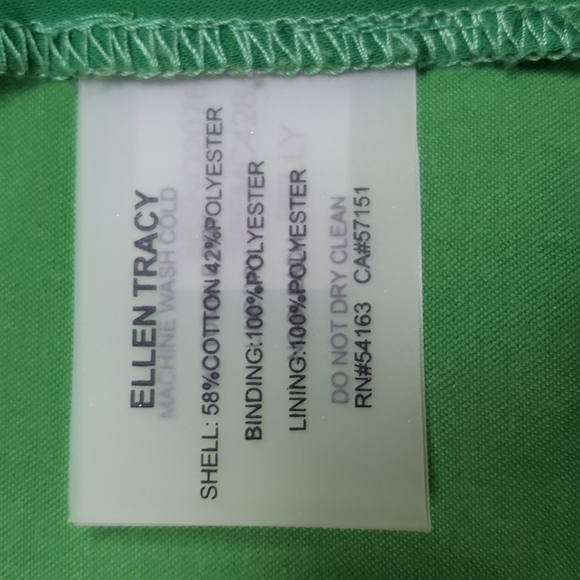 🦋4 for $20, or as marked. EUC- Ellen Tracy Rain Trench - Picture 6 of 6